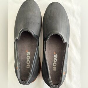 Bogs Shoes Womens Size 9 Black Sweet Pea Slip On Waterproof Farm Work No Insole